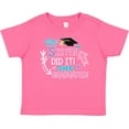 thumbnail image 3 of Inktastic My Sister Graduated with Cap and Arrows Girls Baby T-Shirt, 3 of 5