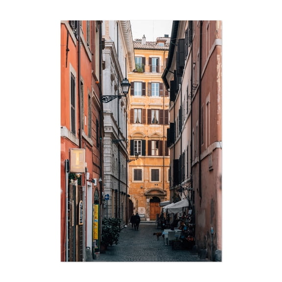 Vicolo del Curato - Rome Lazio Italy Photography Unframed Wall Art Print 5 x 7 inches