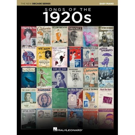 Hal Leonard Songs of the 1920s (The New Decade Series) Easy Piano Songbook