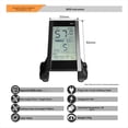 thumbnail image 3 of S830 Electric Bike LCD Display Dashboard SM5+2PIN+20A 36V/48V Sine Wave Controller for Mountain Bike Modification Kit,1 * LCD Display(SM5+2PIN) 1 * Controller,Black Meter, 3 of 8