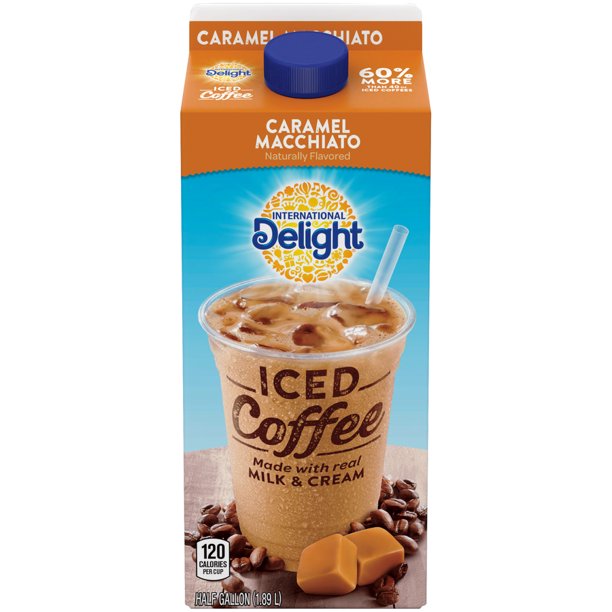 International Delight, Caramel Macchiato Iced Coffee, Half Gallon