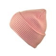 thumbnail image 4 of C.C Unisex Winter Thick Knit Plain Cuff Skull Cap Beanie Hat, Blush Pink, 4 of 4