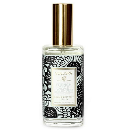 - Voluspa French Cade Lavender Room and Body Mist, 3.2 Ounce