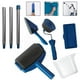 thumbnail image 1 of Kit de pinceles y rodillos para pintar, herramientas para pintar paredes interiores con palos, rodillos de pintura, herramienta con mango, juego de bordeadoras de pintura, 1 of 5