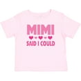 thumbnail image 3 of Inktastic Mimi Said Could Funny Granddaughter Girls Baby T-Shirt, 3 of 5