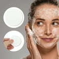 thumbnail image 2 of Unique Bargains 10 Pcs Compressed Facial Sponge Round Reusable Cleansing Puff White, 2 of 5