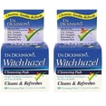 thumbnail image 1 of Almohadillas limpiadoras T.N. Dickinson's Witch Hazel, 60 unidades (paquete de 2), 1 of 3