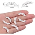 thumbnail image 4 of 60pcs  Alloy Small Hole Wing Loose Spacer Charm Beads Accessories Tibetan Style Angel Wing Spacer Beads  for DIY Bracelet Necklace Earrings Jewelry Making, Bright Silver, 4 of 8