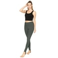 thumbnail image 2 of Stretch Is Comfort Women's Oh so Soft High Waist Stirrup Leggings| Adult Small- 3x, 2 of 6