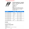 thumbnail image 2 of Front Strut Assembly Set 2 - Compatible with 2011 - 2016 Dodge Charger Sedan 2012 2013 2014 2015, 2 of 2