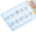 thumbnail image 3 of 10 piezas de gemas de dientes Sunnimix adornos de dientes joyas de dientes diámetro 2mm blanco, 3 of 5