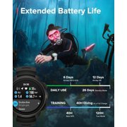 SUUNTO Ocean Dive Computer & GPS Sports Watch 1.43'' AMOLED Dualband GNSS All Black