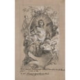 thumbnail image 3 of Johann Wolfgang Baumgartner 11x14 Black Modern Framed Museum Art Print Titled - Christ in Glory (17th Century), 3 of 5