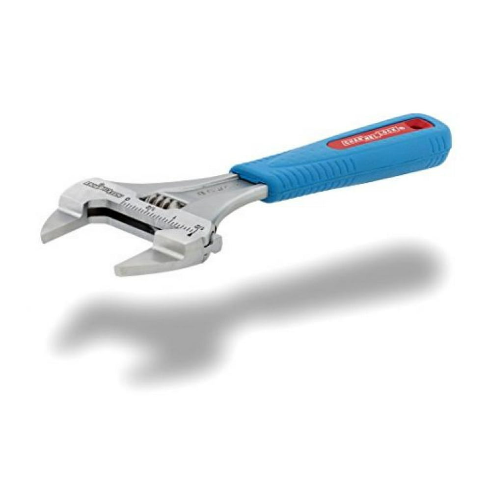 Channellock 8SWCB Slim Jaw Adjustable Wrench, WideAzz Jaw Opening of 1