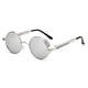 thumbnail image 3 of Gafas Steampunk, gafas de sol redondas, gafas de metal europeas y americanas, gafas de sol de marea para hombres y mujeres, 3 of 5