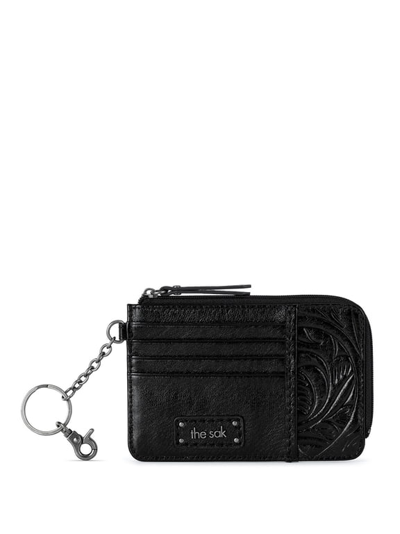 Iris Slotted Card Wallet , Leather