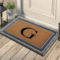 thumbnail image 4 of A1HC First Impression Rubber and Coir Albena 24" X 36" Bronze Finished Heavy Duty Monogrammed Doormat, 4 of 8