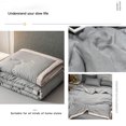 thumbnail image 5 of JingChun Summer Cool Quilt Blanket Summer Ice Blanket Suitable for Hot Sleepers and Night Sweaters Bed Light Ice Blanket Sofa Ice Blanket Fan Summer Sleep Quilt Summer Clearance Under $2.00, 5 of 8