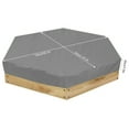 thumbnail image 4 of Waterproof Sandbox Cover With Drawstring, Protects Sand  Toys From Rain  Debris, Durable Polyester, 4 of 6
