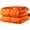 Orange, variant on 1 PC Twin Hotel-Quality Premium Quilt Core, Twin Size, Adopted Box Quilting Craft, Fluffy And Breathable For All Seasons. Comfortable Grid-quilted Comforter, Machine Washable.