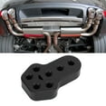 thumbnail image 3 of Universal Car Exhaust Hanger Bushing Rubber Insulator Mount Bracket 7 Holes 12mm Dia High Density, Easy to Install, Perfect Replacement for Car Exhaust Systems, 3 of 7