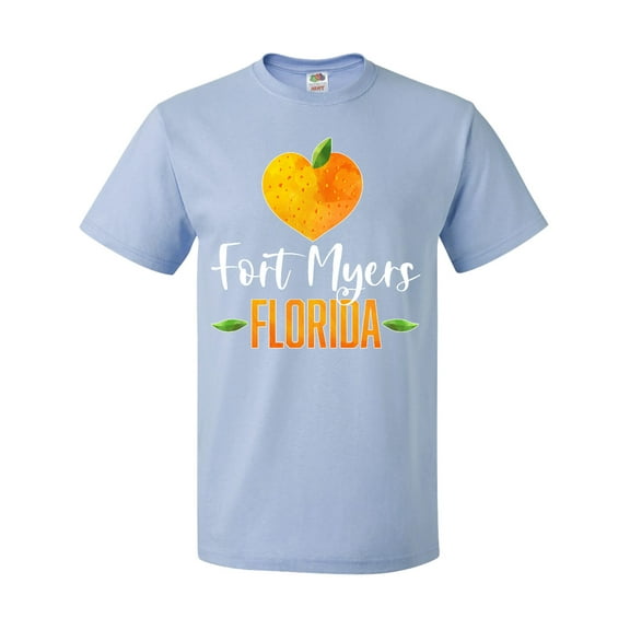 Inktastic Fort Myers Florida Orange in Heart T-Shirt