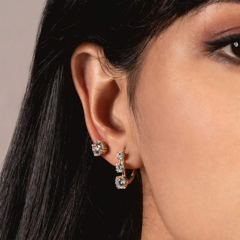 Walmart 14k 2024 gold stud earrings
