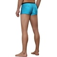 thumbnail image 3 of Lars Amadeus Men's Solid Color Elastic Waist Summer Pool Swimwear Shorts, 3 of 5