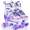 Purple-M, variant on TOMSHOO Adjustable Light Up Roller Skates
