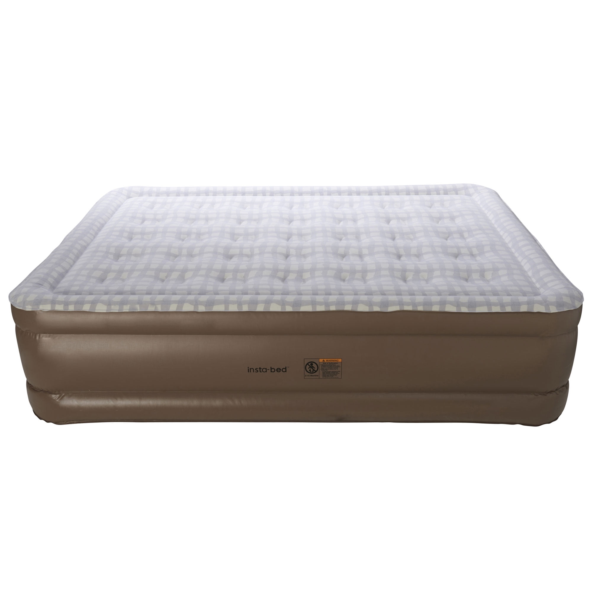 pics Insta-Bed Raised Air Mattress With Never Flat Pump Queen insta bed 19 raised queen air mattress with never flat ac pump