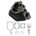 thumbnail image 2 of Engine Piston Cylinder Kit, Compact Structure Stable Operation Impact  Engine Cylinder Piston Set 40mm Diameter  For Jetforce 50cc 2 Stroke, 2 of 8