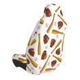 thumbnail image 2 of Wukai Baseball Sport Full Set Car Seat Covers with Soft Padding Universal Auto Front Seats Protector and Cushion Mat, 2 of 5