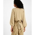 thumbnail image 2 of Lerumi Hauts à Manches Longues pour Femmes Beige, Grand, 2 of 3