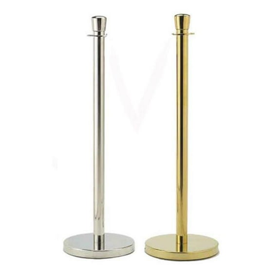 Aarco LC-7 Form-A-Line Traditional Rope Post Chrome
