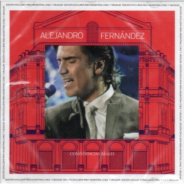 Alejandro Fernández - Confidencias Reales Disco CD + DVD Universal