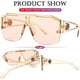 thumbnail image 4 of Gafas de Sol AIEYEZO Cuadradas Sobredimensionadas con Lente Único para Hombres y Mujeres, 4 of 7