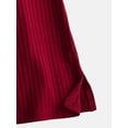 thumbnail image 3 of Wonder Nation Girls' Ribbed Knit Flare Pants, Sizes 4-18 & Plus, 3 of 3