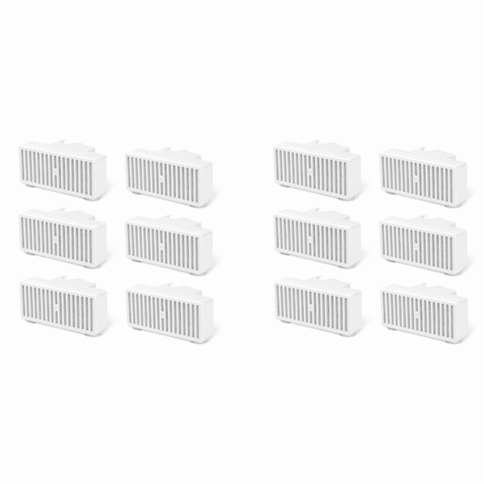 8 Pack T-Shaped Suction Cup Filters For Mini Vortex & Swan Cat Water Fountains