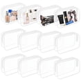thumbnail image 1 of Bolsa de cosméticos YOQIVEXU de PVC transparente con cierre impermeable (12 unidades), 1 of 9