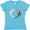 Aqua, variant on Inktastic Cute Ferret Heart Women's V-Neck T-Shirt