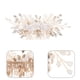 thumbnail image 5 of Peineta de boda con perlas y diamantes de imitación, hecha a mano, con flores para novia, tocado floral vintage, accesorios para el cabello de boda para novia y dama de honor, 5 of 7