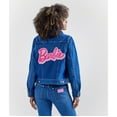 thumbnail image 2 of Wrangler Women's Wrangler&Reg; X Barbie&Trade; Dark Wash Logo Zip Front Denim - 112344828   US, 2 of 2