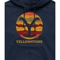 thumbnail image 2 of Yellowstone - Ranch Pattern Y Brand Fill - Men'S Fleece Pullover Hoodie, 2 of 5
