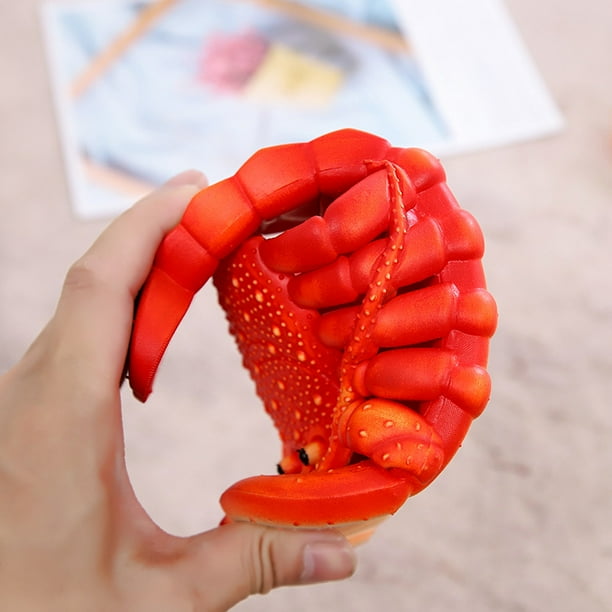 Lobster Slippers Slides Slippers Pool Beach Shower Shoes