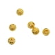 thumbnail image 4 of de polvo de estrellas chapadas en oro brillante, redondas con purpurina para suministros de manualidades, 20 piezas Soledad Cuentas de latón Stardust, 4 of 10