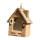 thumbnail image 4 of Casa para pájaros para exterior, jaula nido para pájaros, caja nido, adorno para casa de pájaros, refugio para pájaros Forma de la casa, 4 of 9