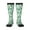 3 Black, variant on Cactus Plants print thigh-high socks, crafted for both men and women with a stretchy, high-opaque design perfect for daily wear