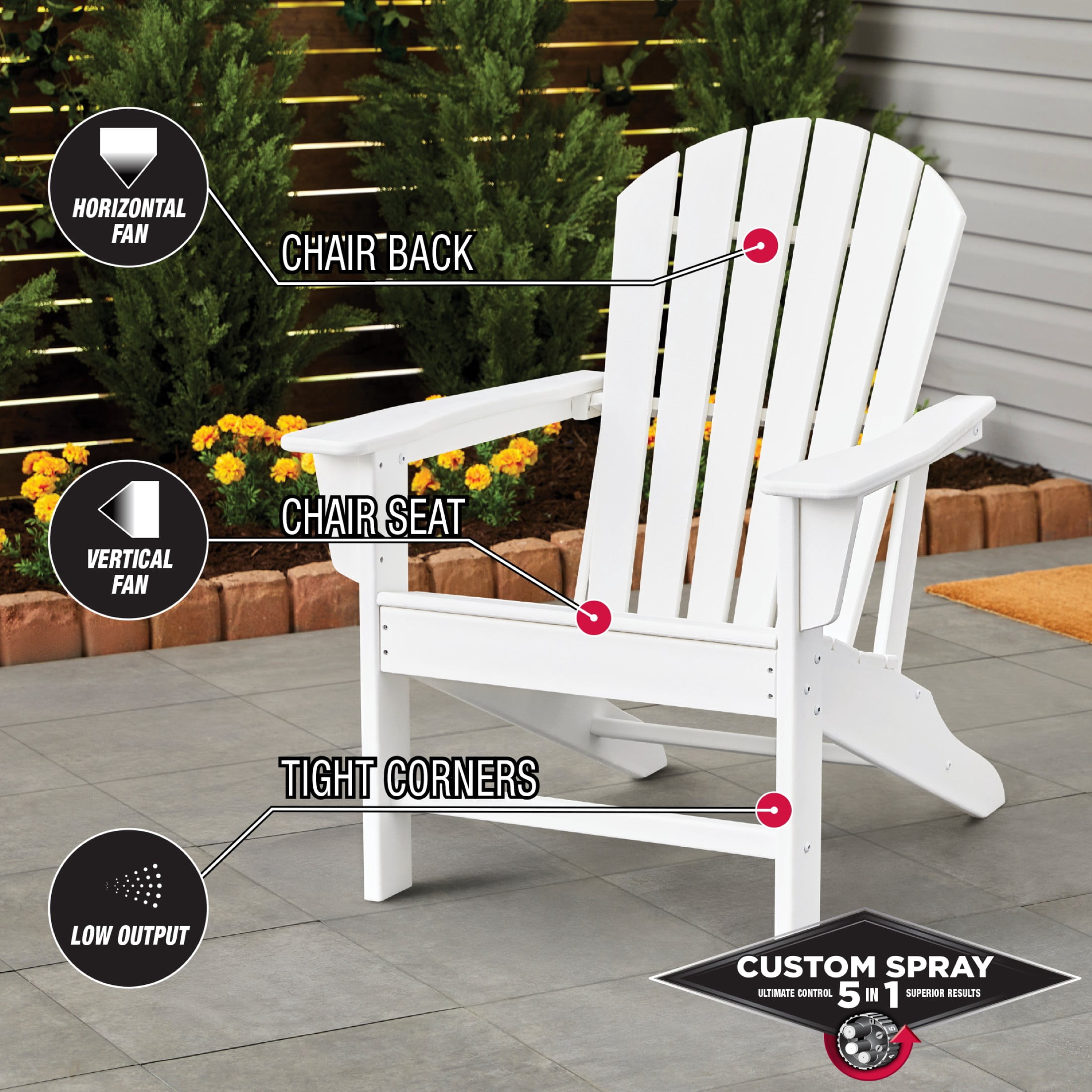 White, Rust-Oleum American Accents 2X Ultra Cover 5-in-1 Ultra Matte Spray Paint-368921, 12 oz