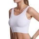 thumbnail image 4 of Sujetador deportivo largo sin aros para mujer: top corto, sin relleno, algodón y poliéster, sujetador para yoga y fitness., 4 of 7