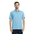 thumbnail image 2 of DTWOOO Mens Polo Shirts Short Sleeve Casual Solid Stylish Dry Fit Performance Designed Collared Golf Polo Shirts for Men, 2 of 8